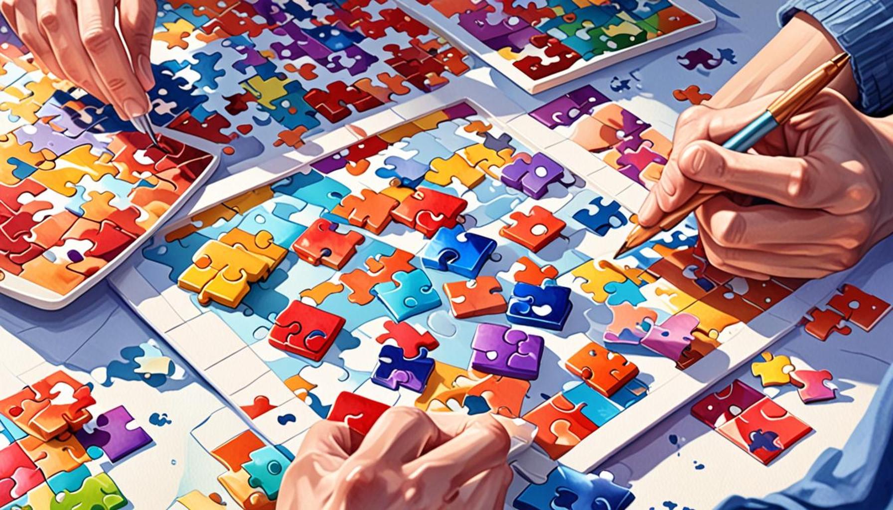 The Role of Digital Puzzle Games in Enhancing Cognitive Flexibility Among Adults