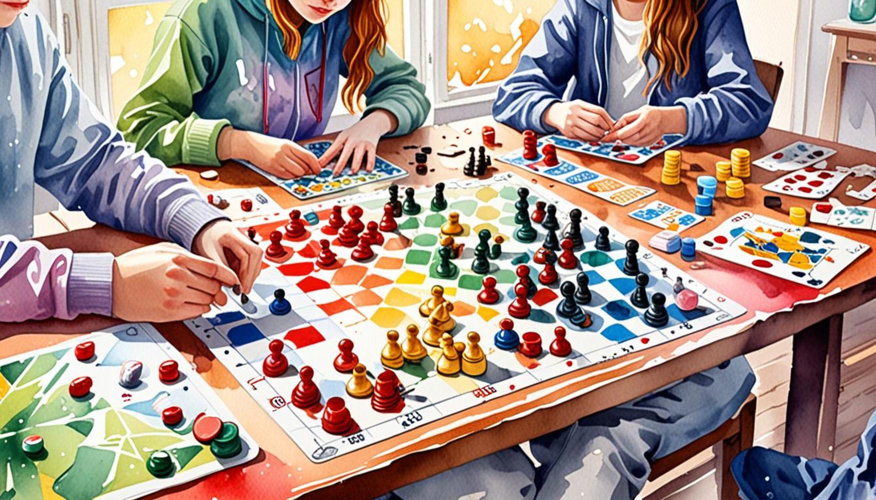 The Effects of Strategy Board Games on Cognitive Development in Adolescents